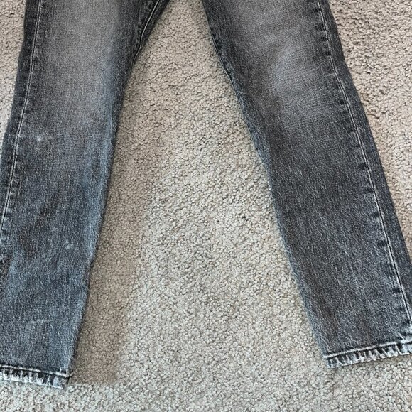 LEVI'S BIG E 501's Skinny - Faded Black Wash - Premium Denim - W26 L 28 - Picture 4 of 16